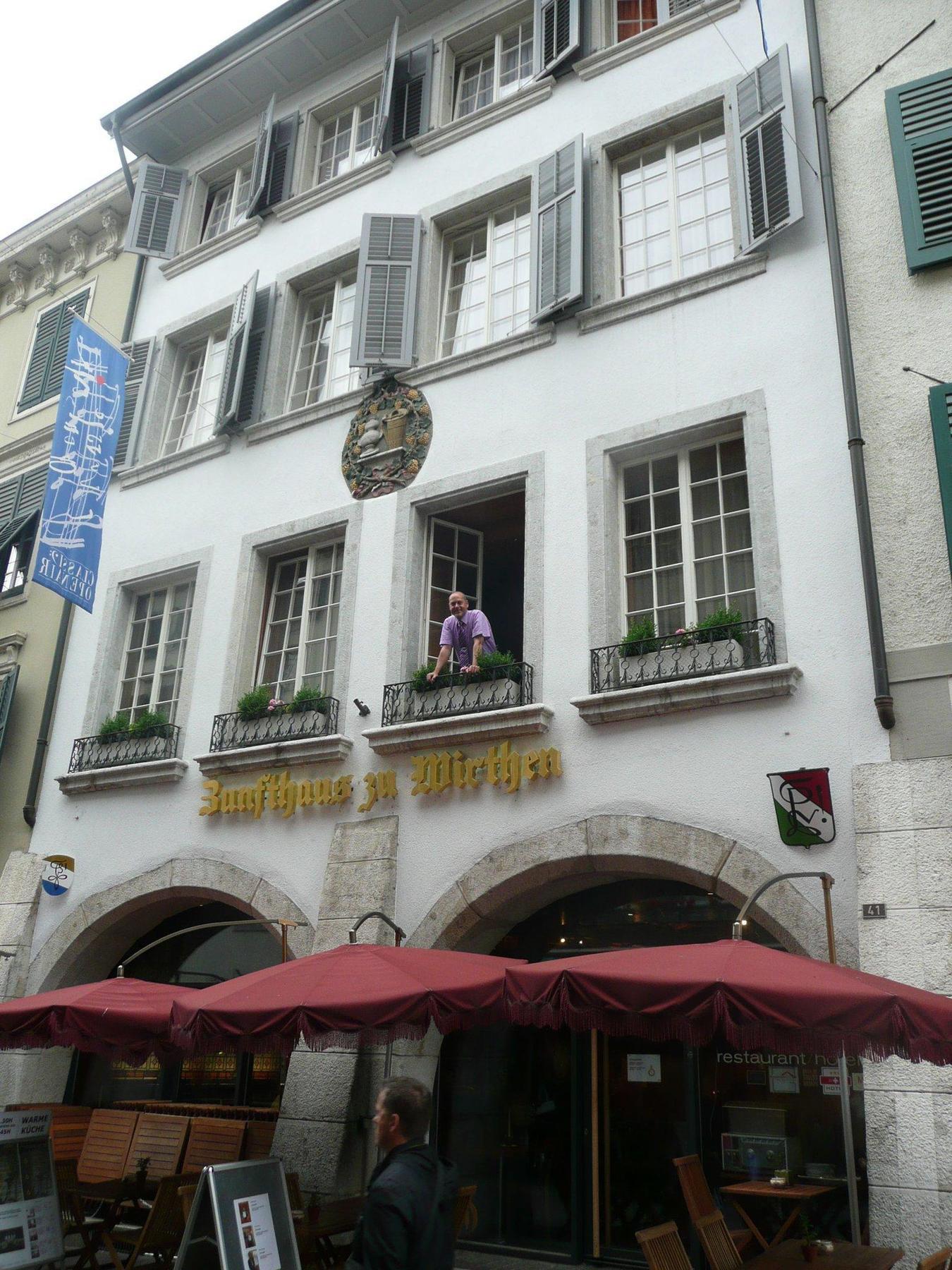 Hotel Zunfthaus Zu Wirthen Solothurn Exterior foto